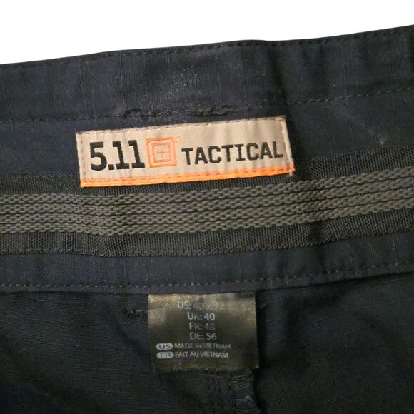 5.11 Tactical Outdoor Pants 40x32 Navy Cargo Blue Hiking Camping Gorp Core - Picture 3 of 10